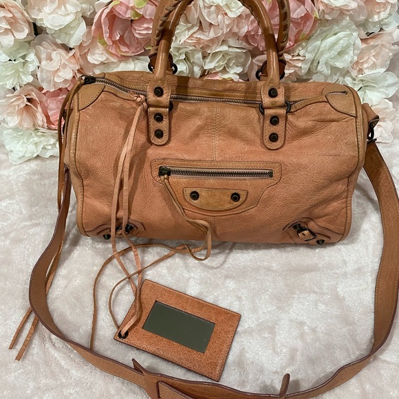 Handbags - Balenciaga Vieux Rose Twiggy Bag